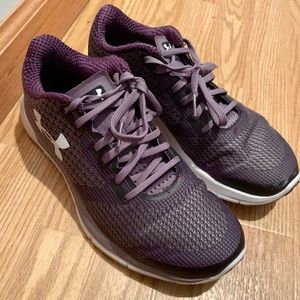 Plum Under Armour Shoes